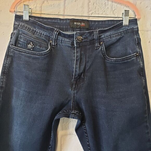 RESALSA Slim Straight Leg Jeans Made in Turkey - Picture 2 of 12